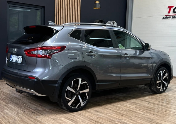 Nissan Qashqai cena 77900 przebieg: 91371, rok produkcji 2018 z Kisielice małe 781